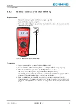 Предварительный просмотр 41 страницы Benning MM 7-2 Operating Manual