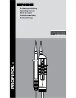 Предварительный просмотр 2 страницы Benning PROFIPOL+ Operating Manual