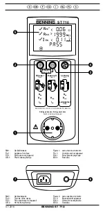 Preview for 2 page of Benning ST 710 Operating Manual