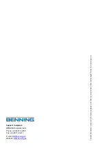 Preview for 104 page of Benning ST 755 Operating Manual