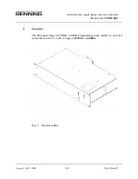 Предварительный просмотр 12 страницы Benning Tebevert 1000 Operation And Maintenance Manual