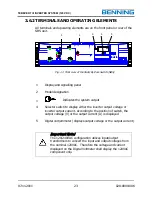 Предварительный просмотр 31 страницы Benning Tebevert III Operation And Maintenance Manual