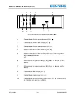 Предварительный просмотр 32 страницы Benning Tebevert III Operation And Maintenance Manual