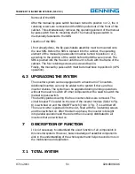 Предварительный просмотр 59 страницы Benning Tebevert III Operation And Maintenance Manual