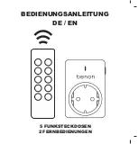 benon B2112 Instructions Manual preview