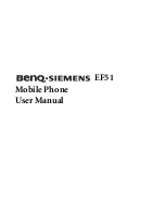 Preview for 2 page of BENQ-SIEMENS EF51 User Manual