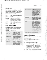 Preview for 67 page of BENQ-SIEMENS SL91 User Manual