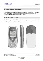 Предварительный просмотр 5 страницы BENQ-SIEMENS Vodafone C72 Service Manual