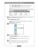 Предварительный просмотр 20 страницы BenQ 3310 User Manual