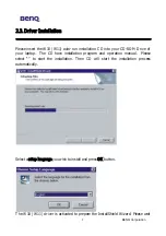 Preview for 11 page of BenQ 56W10 User Manual