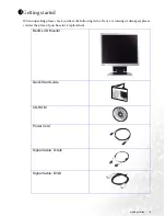 Preview for 4 page of BenQ 99.L1C72.MHA - FP72G+S - 17" LCD Monitor User Manual