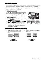 Preview for 25 page of BenQ 9H.J1P77.Q4A - DLP Short Throw SVGA 2500 User Manual