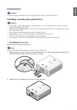 Предварительный просмотр 10 страницы BenQ 9H.JMH77.26E Installation Manual