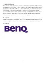 Preview for 5 page of BenQ 9H.L6RLA.T8X Service Manual