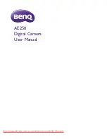 BenQ AE250 User Manual preview