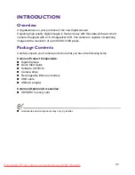 Preview for 11 page of BenQ AE250 User Manual