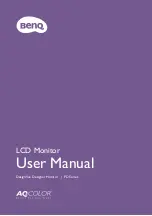 Предварительный просмотр 1 страницы BenQ AQCOLOR DesignVue PD Series User Manual