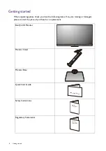 Предварительный просмотр 8 страницы BenQ AQCOLOR DesignVue PD Series User Manual