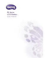 Preview for 1 page of BenQ AQCOLOR PD Series User Manual