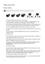 Preview for 4 page of BenQ AQCOLOR SW Series User Manual