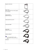 Preview for 12 page of BenQ AQCOLOR SW Series User Manual