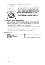 Preview for 6 page of BenQ AR17 C User Manual