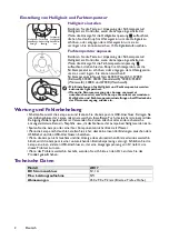 Preview for 8 page of BenQ AR17 C User Manual
