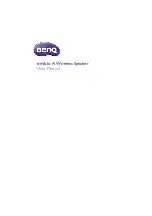 Предварительный просмотр 1 страницы BenQ AU2000 User Manual