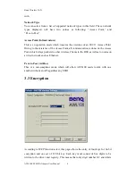 Preview for 12 page of BenQ AWL-100 User Manual
