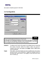 Предварительный просмотр 11 страницы BenQ AWL-200 User Manual