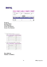 Preview for 20 page of BenQ AWL-700 User Manual