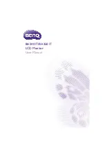 BenQ BH2401T User Manual предпросмотр