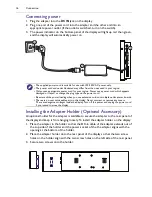 Предварительный просмотр 20 страницы BenQ BH281 User Manual