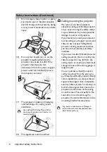 Preview for 6 page of BenQ BH3002 User Manual