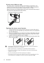 Preview for 12 page of BenQ BH3002 User Manual