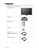 Предварительный просмотр 4 страницы BenQ BL2201PT User Manual