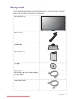 Preview for 5 page of BenQ BL2420PT User Manual