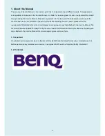 Preview for 5 page of BenQ BL2423PT Product Service Manual – Level Ii