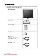 Предварительный просмотр 4 страницы BenQ BL902M User Manual