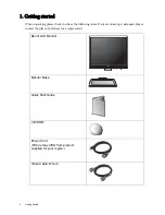 Preview for 4 page of BenQ BL902TM User Manual