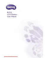 BenQ BL912 User Manual preview