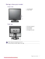 Предварительный просмотр 7 страницы BenQ BL912 User Manual