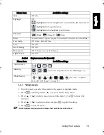 Preview for 21 page of BenQ C1020 User Manual