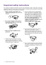 Preview for 4 page of BenQ CineHome HT2550M User Manual