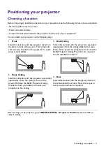 Preview for 11 page of BenQ CineHome HT2550M User Manual