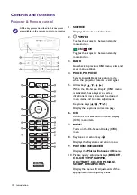 Preview for 10 page of BenQ CinePrime Series User Manual