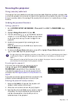 Preview for 21 page of BenQ CinePrime Series User Manual