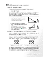 Preview for 21 page of BenQ Commuter CP120 (French) Manuel De L'Utilisateur