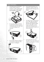 Preview for 8 page of BenQ COMMUTER CP120c User Manual