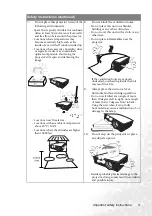 Preview for 9 page of BenQ COMMUTER CP120c User Manual